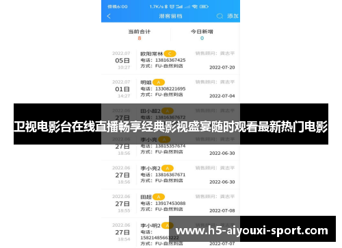 卫视电影台在线直播畅享经典影视盛宴随时观看最新热门电影